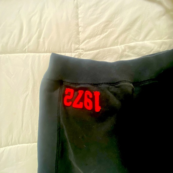 Ecko Unltd Hoodie Mens XXL Black Red Zip Grunge Rap Skate Spellout Sweatshirt - Picture 7 of 8